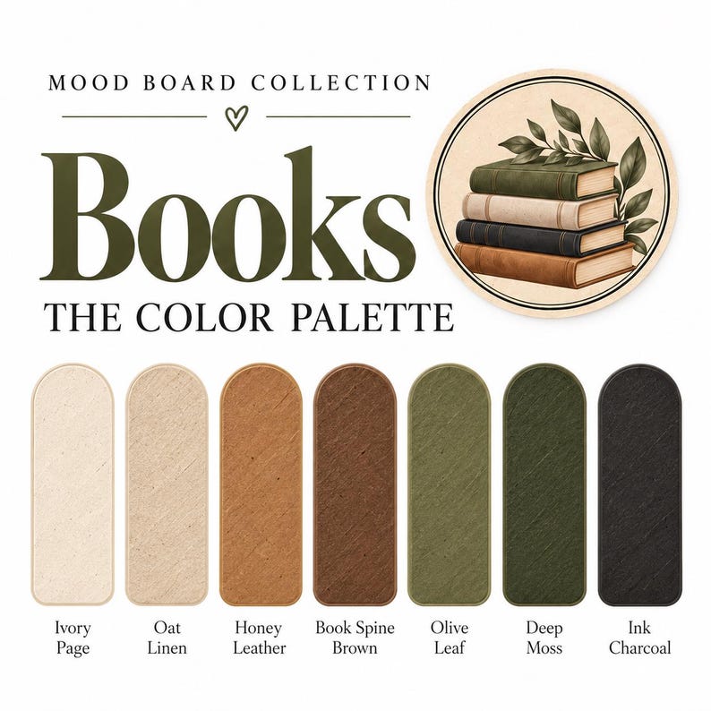 Bookish PNG Clipart & Digital Stickers: 57 Cozy Reading Elements for ...