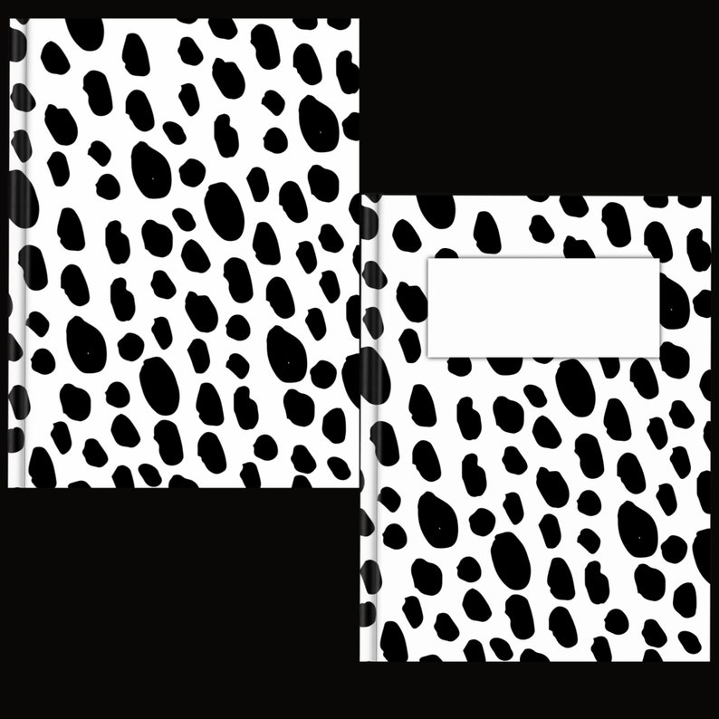 Goodnotes Notebook Covers 20 Notebook Covers Black and White Etsy