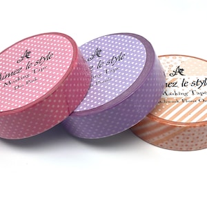 Motif, washi tape/masking tape étroit