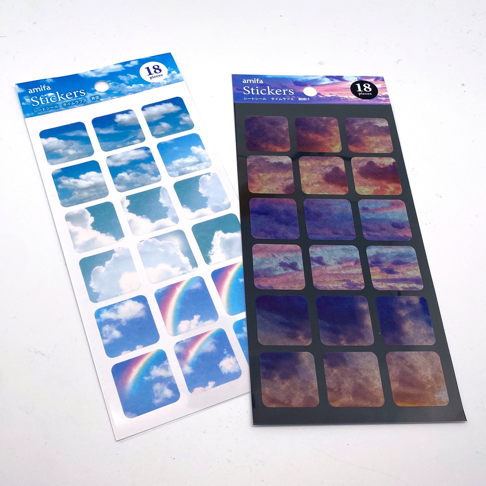 Sky Label Stickers, Labels Stickers Sky Day and Night - Etsy