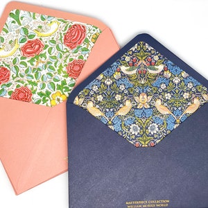 Sobres de William Morris