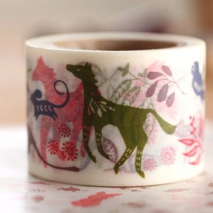 Botanical Animal, Washi Tape / Masking Tape, image 1