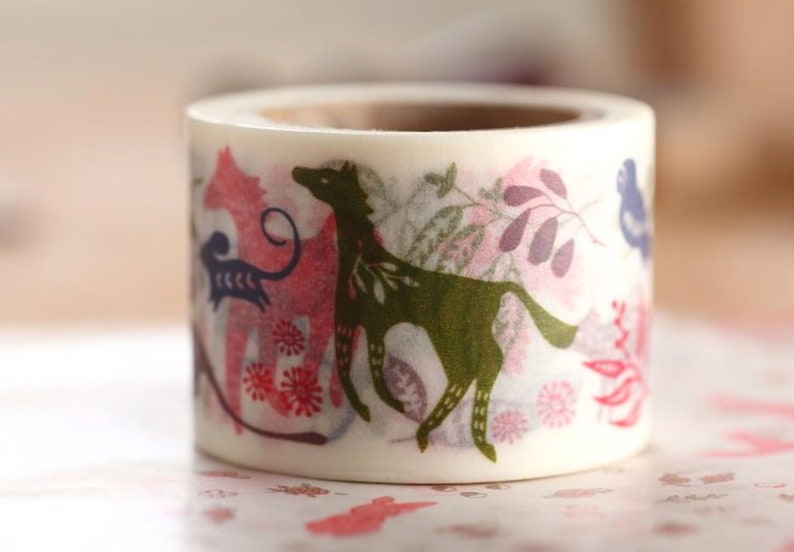 Botanical Animal, Washi Tape / Masking Tape, image 1