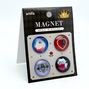Round fridge magnets