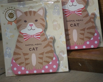 Cat" Notepad/ Memo pad Cat Amifa