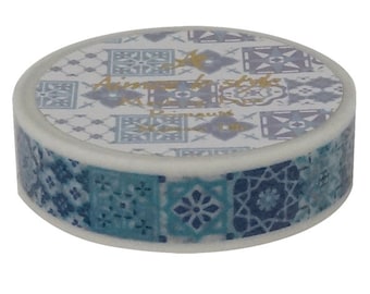 Marocco Tile, Washi Tape/Masking Tape schmal