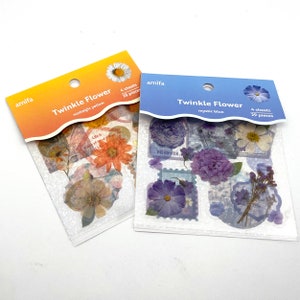 Twinkle Flower - pegatinas, etiquetas, pegatinas