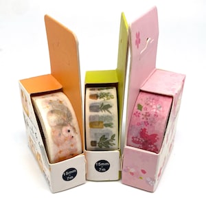 Hamster, Blumen - Masking Tape / Washi Tape