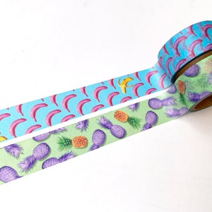 Ananas / Banane Masking Tapes 20mm x 4M