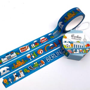 Berlin Washi Tape/Masking Tape 7M x 15mm