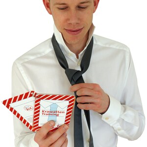 Krawattentraining Geschenkbox Krawatte binden... Bild 4