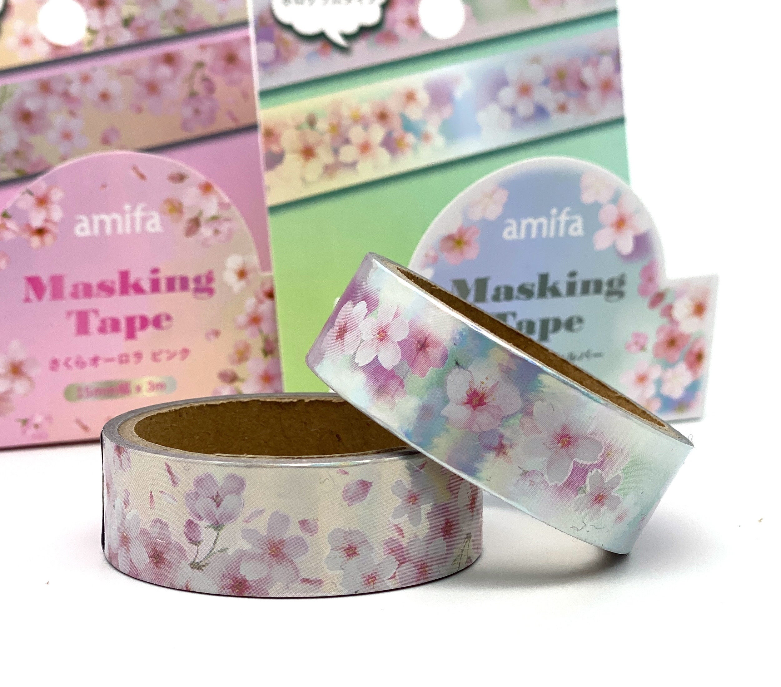 2m/Roll Plum Blossom PET Washi Tape Winter Flower Masking Tape Journal  Decoration Diary Stickers DIY Cards Craft Gifts