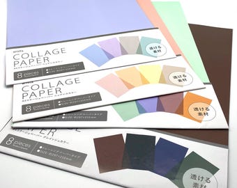 A4-papper, collagepapper, transparent