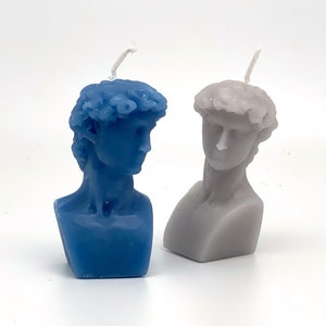Mini candle &quot;David Bust&quot;