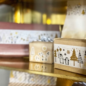 Golden Forest  Washi Tape / Masking Tape 7 Meter