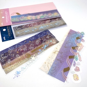 Astro - Pegatinas y calcomanías Washi a rayas