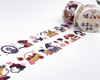 Snow White 28 mm/7 m Washi Tape / Masking ...