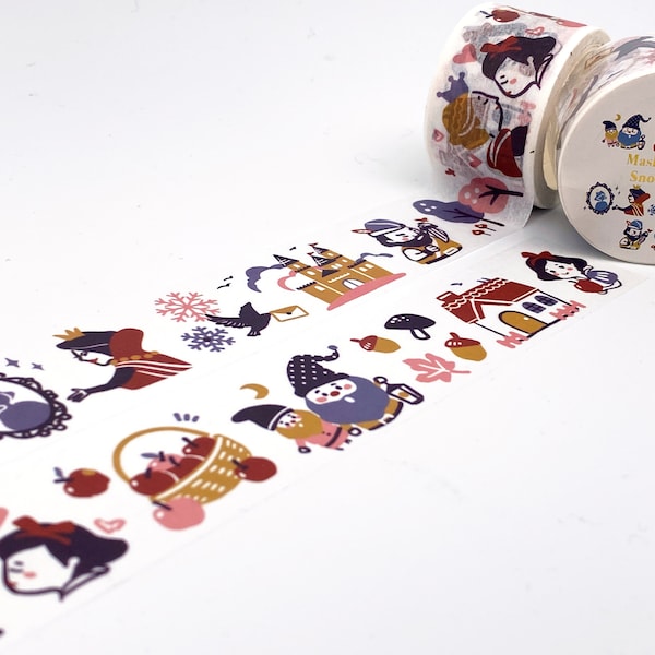 Snow White 28mm/7m Washi Tape / Masking ...