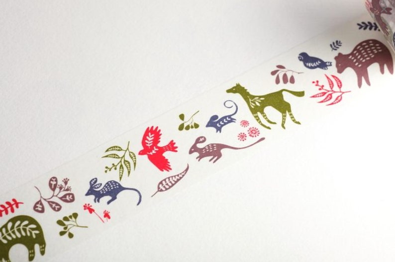 Botanical Animal, Washi Tape / Masking Tape, image 4