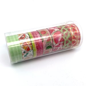 7er Set Melone Masking Tape / Washi tape