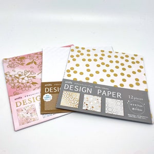 Origami Papier verschiedene Muster