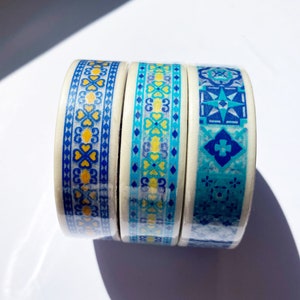 Carreau Maroc, Washi Tape/Masking Tape étroit