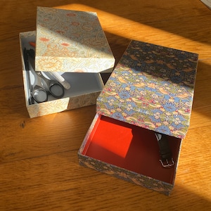 Scatola di carta William Morris