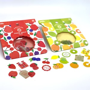 Fruitfoliestickers/stickers 40 stuks per stuk
