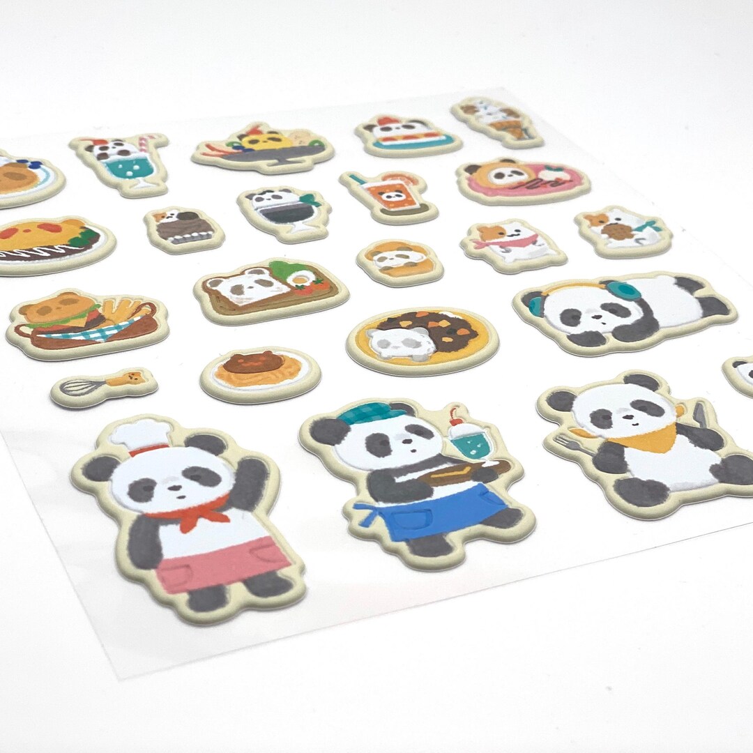 Panda 3D Sticker - Etsy