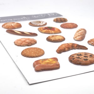 Pâtisseries, Autocollants / Décalcomanies 3D souples