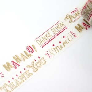 Gracias, washi tape/masking tape 15...