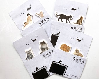 Cat Sticky Notes
