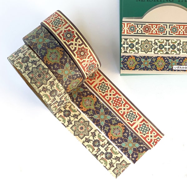 Marocco Kacheln, Washi Tape/Masking Tape schmal