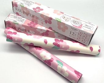 Wax paper cherry blossom
