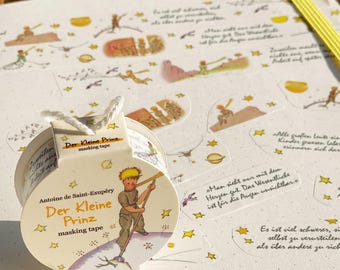 Der Kleine Prinz Washi Tape/Masking Tape Text auf deutsch