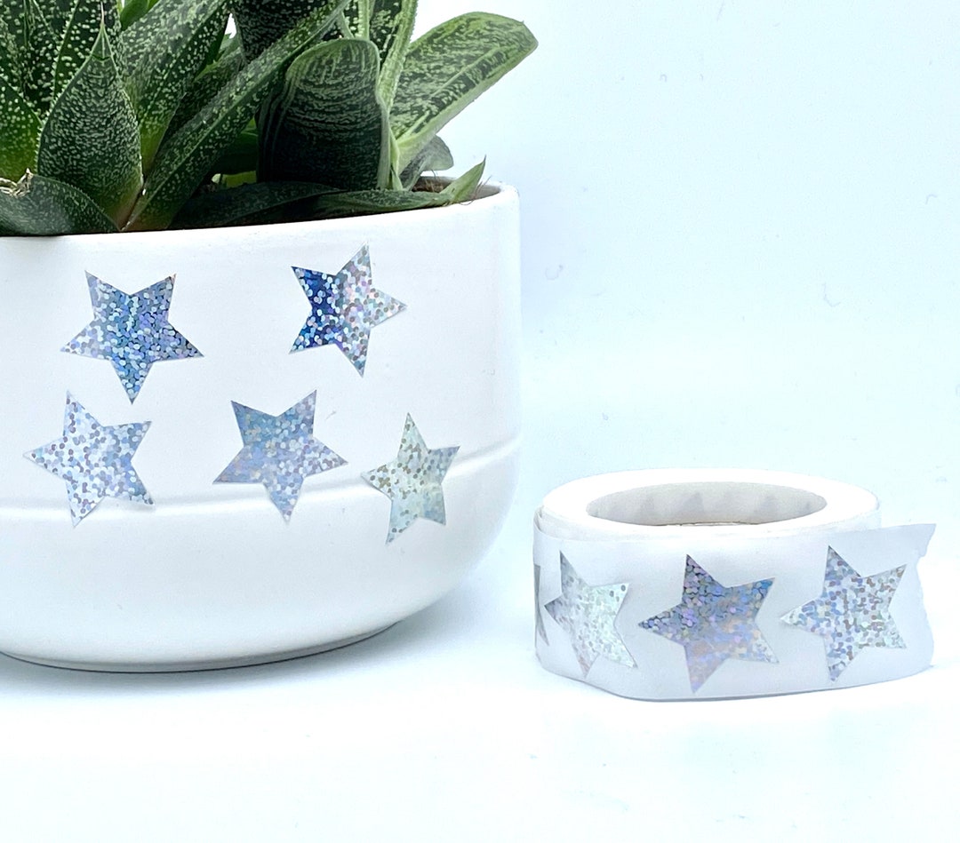 Star Glitter Stickers Etsy