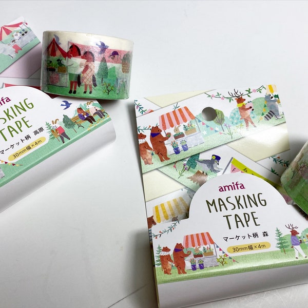 Jahrmarkt Wochenmarkt " Masking Tape Washi Tape