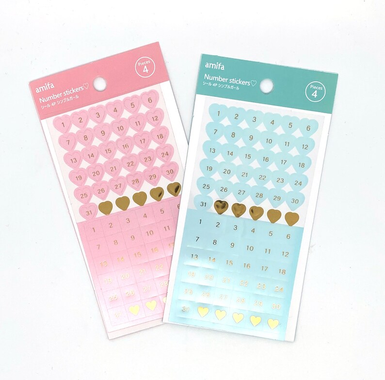 Number Sticker Sticker Transparent - Etsy