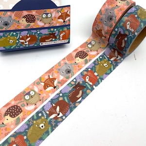 Tiere im Wald -  Masking Tape Washi Tape
