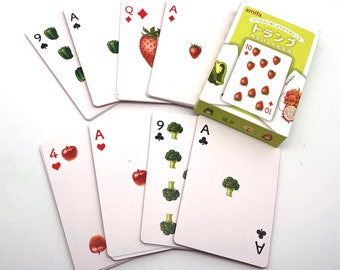 Card game Skat etc. Vegetables and fruits