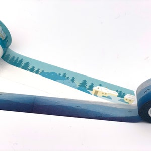 Bos, bergen, washi tape/verschillende lengtes