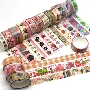 Set of 16 everyday masking/ washi tape