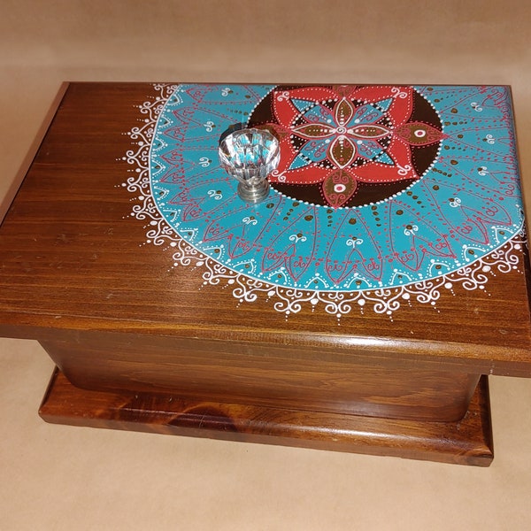 Hand Painted Box Etsy