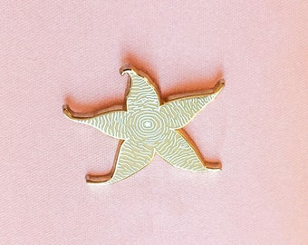 The  Starfish Flower Pin