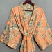 'Island Dreams' 100% Cotton Kimono Robe