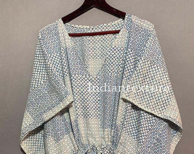 Cotton Maxi Kaftan Indian Floral Kaftan Long Caftandress Etsy