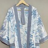 Indigo Cotton Kimono Robes for Women Indian Dressing Gown Unisex ...