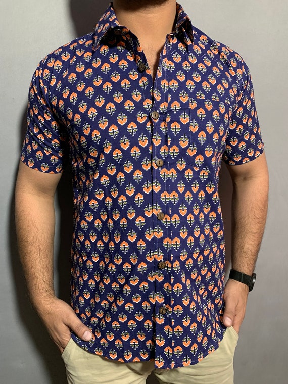 printed half sleeve shirts