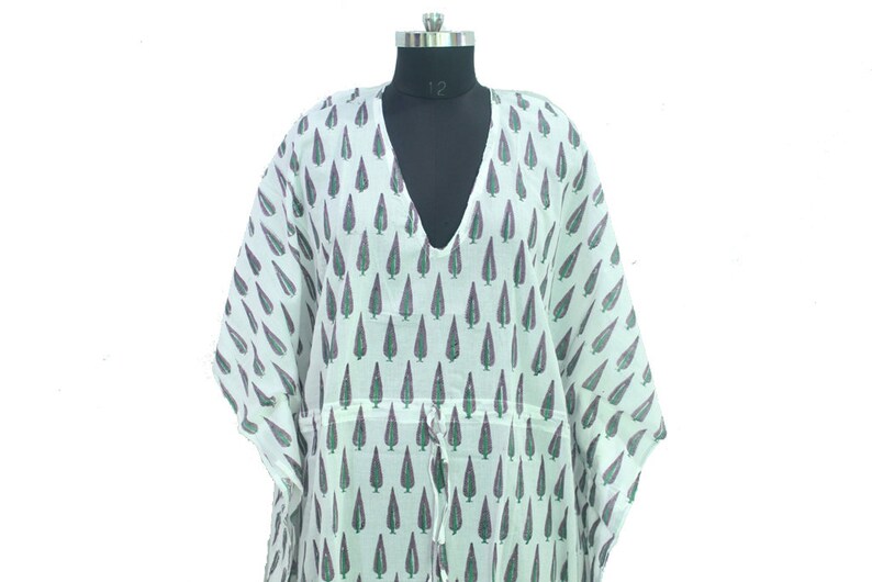 Sleepwear Dress Indian Kaftan Indian Cotton Kaftan Beach Cover up Maxi Dress Bikini Cover Up Women Tunic,Long Caftan,Nursing caftan