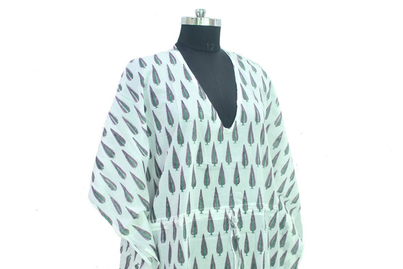 Sleepwear Dress Indian Kaftan Indian Cotton Kaftan Beach Cover up Maxi Dress Bikini Cover Up Women Tunic,Long Caftan,Nursing caftan